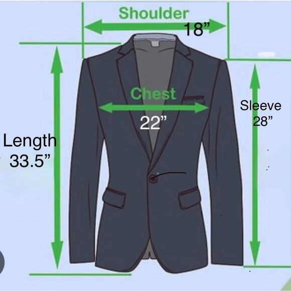 J. Lindeberg Hopper Double Breasted Slim Fit Wool Blazer Navy 54L NWT - Picture 5 of 12